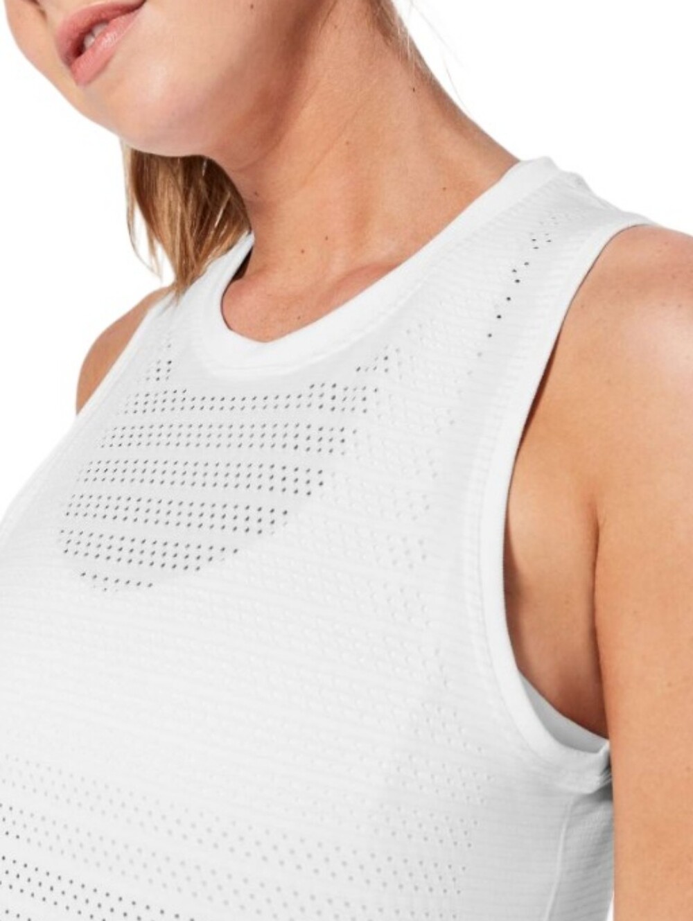 NWT Lululemon Breeze by Muscle tank white size 10